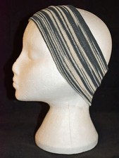 New Fair Trade Striped Cotton Hair Band Head Wrap Hippy Festival Dreads Surf