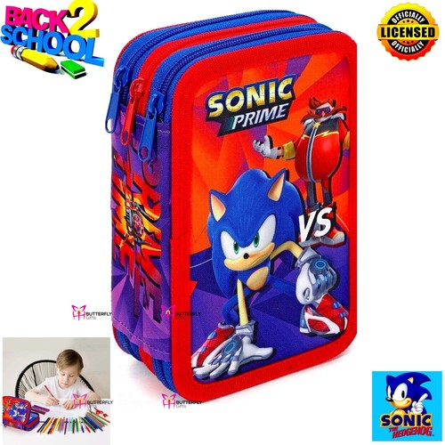 Sonic hedgehog pencil case - hedgehog,