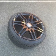 18” Alloy Wheel + Tyre Black