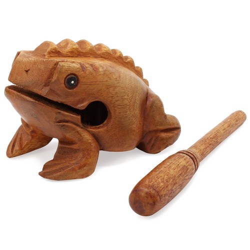 Aussel guiro croaking wooden - aussel,