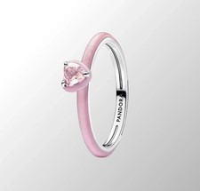 Pandora Pink Chakra Heart Ring 193088C02
