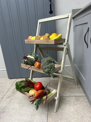 Wooden tier vegetable - 3, plant