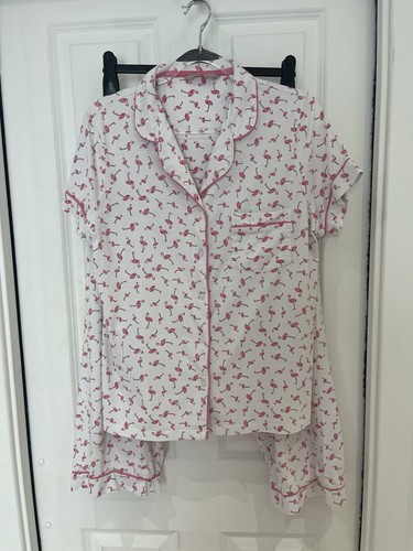 Flamingo pyjamas short - flamingo, pyjamas.
