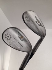 Titleist Vokey Oil Can Raw 54 and 60 degree wedge set. New Grips 