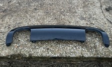 AUDI TT MK1 REAR TWIN EXIT EXHAUST DIFFUSER 8N0807421A VALANCE RAVEN BLACK LZ9V