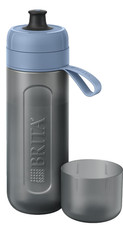 BRITA Sports Water Filter Bottle 600ml BPA-free on-the-go Bottle Dark Blue Used