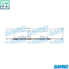 CABLE PULL PARKING BRAKE