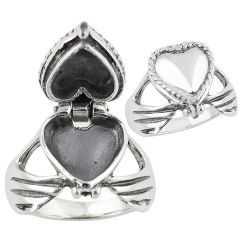 Claddagh heart poison ring - poison,