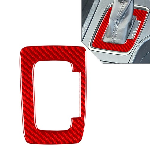 Carbon fiber red gear shift - fiber,