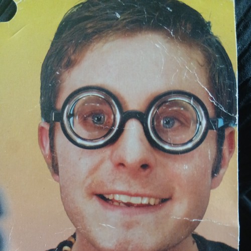 Round schoolboy nerd glasses - schoolboy,