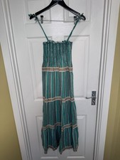 J-PURE Boho Maxi Dress Teal