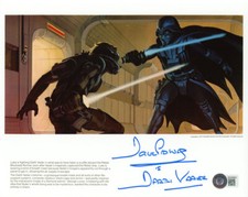 DAVID DAVE PROWSE SIGNED AUTOGRAPHED 8x10 PHOTO DARTH VADER STAR WARS BECKETT