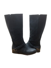 UGG CHANNING II BLACK LEATHER