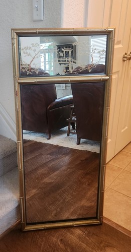 Vintage gold mirror - mirror, faux