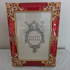 Stunning Ornate Red & Gold