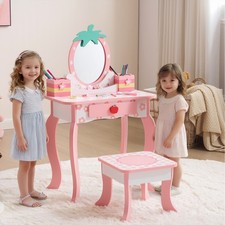 Girls gift vanity makeup table - girls,