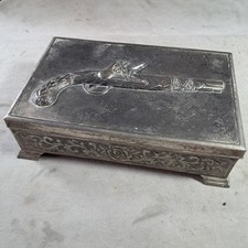 Vintage Cigarette Trinket Box