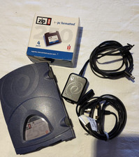 iOmega Zip Drive Z100P2 250MB Capacity ~ with PSU ~ Parallel Port  and case