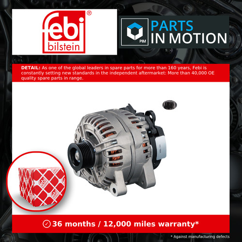 Alternator 101527 febi - alternator,