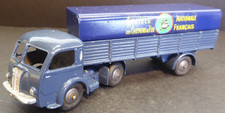 VINTAGE FRENCH DINKY #32AB PANHARD ARTICULATED LORRY SNCF - RAILWAYS