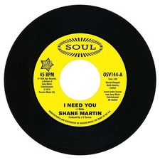 SHANE MARTIN I Need You / TAJ MAHAL A Lot Of Love - New Northern Soul 45 *Listen