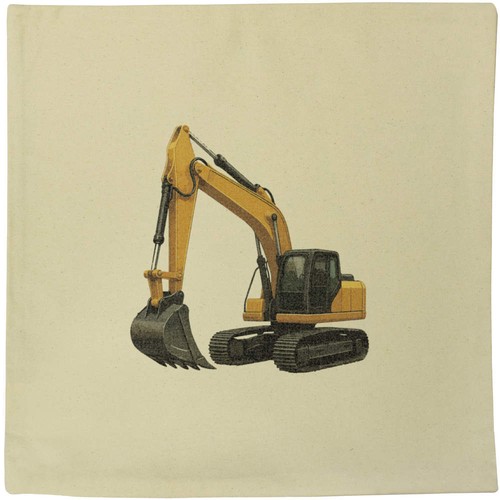 Construction digger canvas - 'construction,