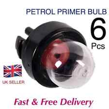 6 X CHAINSAW FUEL PRIMER PUMP BULB  ( PUSH FIT )