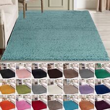 Living Room Soft Shaggy Rugs 45mm Pile Height Small - Extra Large in 22 Colours