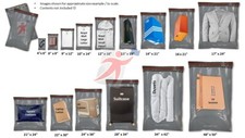 Grey poly mailing bags - poly,
