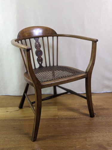 Victorian cane bergere - victorian,