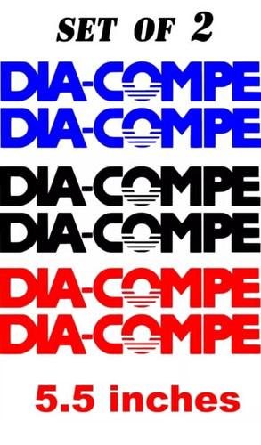 Dia compe bmx decals - dia-compe, bicycle