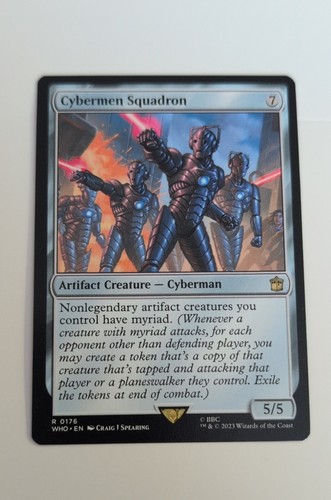 Cybermen squadron universes - cybermen,