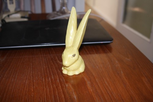 Sylvac rabbit hare 1298 yellow - rabbit/hare,