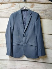 F and F Men's Navy Blue Suit
