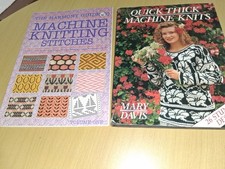 Machine knitting Designs by Harmony Stitch patterns  & Mary Davis Chunky Knits