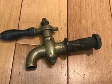 Vintage  Brass Tap Barrel Keg