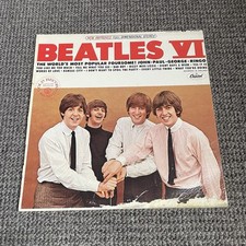 The Beatles – Beatles VI Vinyl Record EARLY US Pressing 1976 SEE PHOTOS / DESC