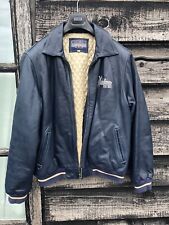 Nickelson Leather Bomber Jacket