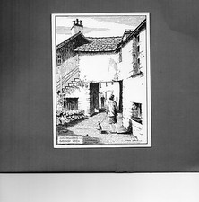 John Gale Hawkshead Grandy Nook art    card unposted A006
