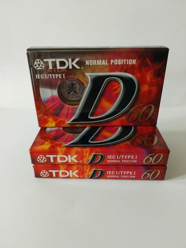 Tdk cassette tapes - d, 3