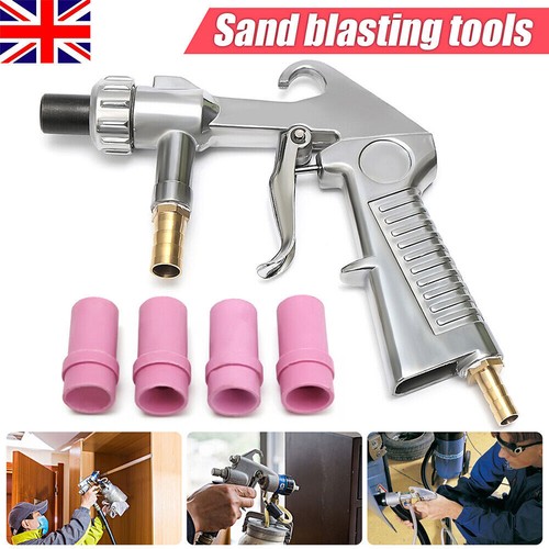 Sand blasting gun sandblaster - sand,