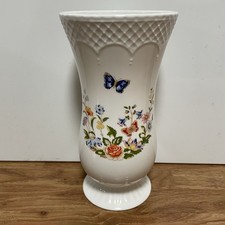 Aynsley "Cottage Garden" Vase 8" Tall - Fine Bone China - Ex Condition