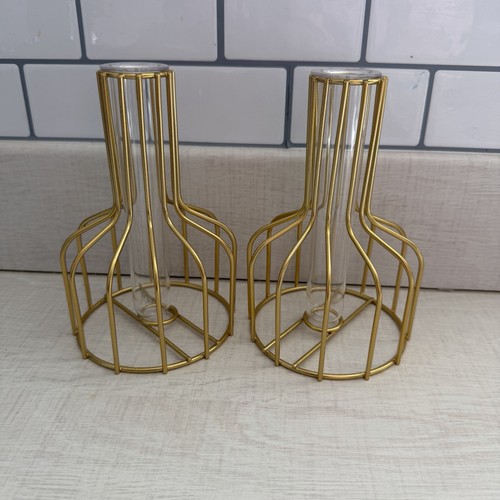 Set gold wire test tube - 2,