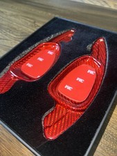 Red Carbon Fibre Paddle Shift