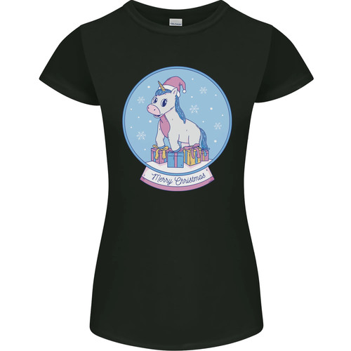 Christmas unicorn snow globe - unicorn,