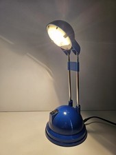 Vintage IKEA Espressivo Telescoping Halogen Desk Work Lamp - Blue - Tested