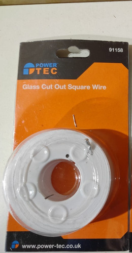 Glass cut out square - glass,