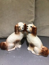 Twin Ceramic King Charles Cavalier Dogs