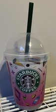 2025 Starbucks Birthday Frappuccino Cold Cup, 16oz, Limited Edition, VGC