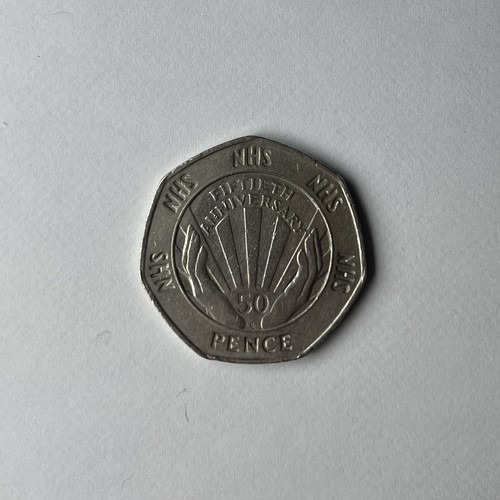 1998 nhs 50th anniversary - 50th, 50p